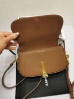 Saint Laurent Mini Voltaire Bag Dark Cork 21cm 7796420SX0W2760 - Image 3