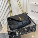 Saint Laurent Puffer Small Black 28cm 5774761el071000 - Image 6