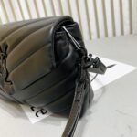 Saint Laurent Toy Loulou Black 20Cm 678401DV7081000 - Image 6
