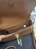 Saint Laurent Mini Voltaire Bag Dark Cork 21cm 7796420SX0W2760 - Image 2