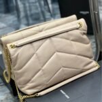 Saint Laurent Puffer Medium Beige 35Cm - Image 8