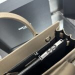 Saint Laurent Sac De Jour In Smooth Baby Dark Beige 26cm - Image 8