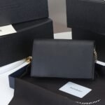 Saint Laurent Kate Small In Grain De Poudre Black 20Cm - Image 8