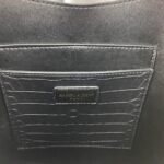 Saint Laurent Le 5 À 7 Supple Large Black Python 27cm - Image 8