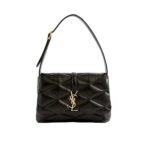 Saint Laurent Le 57 Quilted Leather Shoulder Bag Black 23Cm