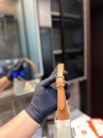 Saint Laurent Le 5 À 7 Linen Canvas Hobo Bag White And Brown 25Cm 657228Faavh - Image 7