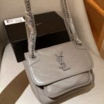 Saint Laurent Niki Baby In Vintage Storm 22cm - Image 3