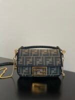Fendi Mini Baguette Brown 8Bs017A6V5F17U4 - Image 2