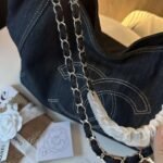 Chanel Denim Timeless CC Tote Blue 36cm - Image 2