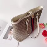 Gucci Ophidia Medium Gg Tote Bag Beige Ebony 38Cm 631685 96Iwb 9794 - Image 4