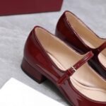 Gucci Women Ballet Flat With Bow Red 835748 0B9J0 6207 - Image 8