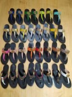 Gucci Double G Thong Leather Navy Blue 0B7N0 7100 - Image 4