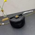 Chanel Heart Clutch With Chain Black 13Cm Ap2784 B08163 94305 - Image 4