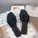 Hermes Aloha Sandal Black H201157Z 02350 - Image 3