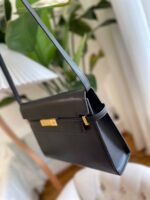 Saint Laurent Medium Manhattan In Box Black Gold 29Cm 5792710Sx0W1000 - Image 8