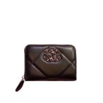 Chanel Card Wallet Black 9Cm