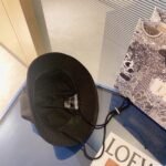 Prada Mesh Panel Bucket Hat Black - Image 3