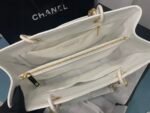 Chanel Bolsa Grand Tote Bag White 33cm - Image 3