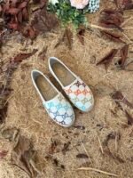 Gucci Women’S Gg Espadrille Sandal Linen Canvas Platform Rubber In Multicolor 78036 Uft70 8470 - Image 4