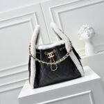 [Super Vip 1:1] Chanel 25 Small Handbag Gold Tone Metal Black And White 26Cm As5293 B22309 U4139 - Image 2