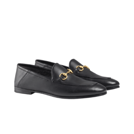 Gucci Women’S Leather Horsebits Loafers Black 414998 Dlc00 1000