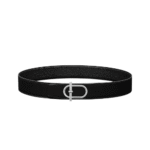 Hermes Reversible Leather Belt Black 38Mm