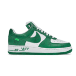 Louis Vuitton And Nike Air Force 1 By Virgil Abloh White Comet Green