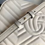 Gucci Gg Marmont Small Camera Bag White 24Cm 447632 Dtd1T 9022 - Image 6