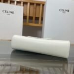Celine Cuir Triomphe Bags In Smooth Calfskin White 198153 - Image 8