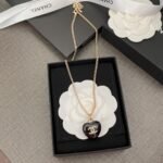 Chanel And Gold Metal Necklace Ab9463 B09327 Nk812 - Image 2