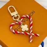 Louis Vuitton Vivienne Xmas Bag Charm Gold M02207 - Image 2