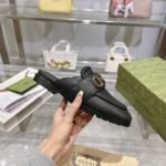 Gucci Women’S Mule With Horsebit Black 771096 Aacai 1000 - Image 4