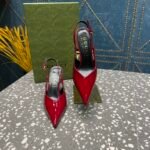 Gucci Women’S Platform Pump Red - Image 8