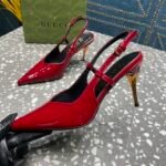 Gucci Women’S Platform Pump Red - Image 5