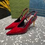 Gucci Women’S Platform Pump Red - Image 4
