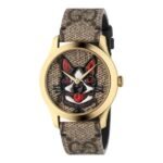 Gucci G Timeless Boston Terriers 38Mm Ya1264056