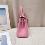 Hermès Kelly 28 Sellier Handbag In Rose 28cm - Image 5