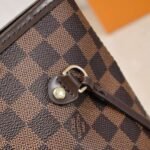 Louis Vuitton Neverfull MM Damier Ebene Cerise Red And Brown 32Cm N40599 - Image 7