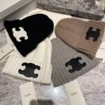 Celine Knit Beanie Black - Image 2