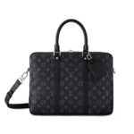 Louis Vuitton Porte Documents Voyage Monogram Black 37Cm M46457
