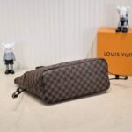 Louis Vuitton Neverfull MM Damier Ebene Cerise Red And Brown 32Cm N40599 - Image 4