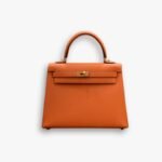 Hermes Kelly Gold Hardware Orange Epsom 35Cm