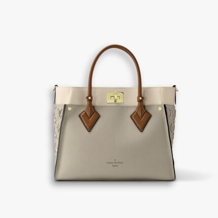 Louis Vuitton On My Side MM Bag Galet 30Cm M53825
