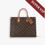 Super Vip 1:1 –  Louis Vuitton OnTheGo Organizer Bag Brown 37Cm M14235