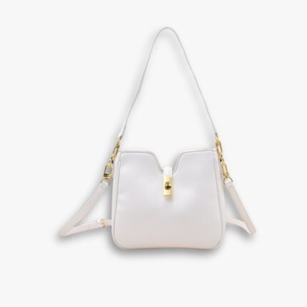 Louis Vuitton Small Hobo Bag White 24Cm