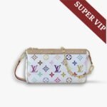 Super Vip 1:1 – Louis Vuitton x Murakami Pochette Accessoires Bag White 22Cm M13404