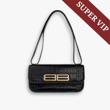 Super Vip 1:1 – Balenciaga Gossip Embossed Bag Black 23cm