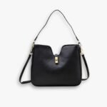 Louis Vuitton Large Hobo Bag Black 36Cm