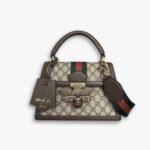 Gucci Queen Margaret GG Top Handle Bag Brown 25Cm