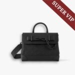 Super Vip 1:1 – Louis Vuitton Steamer PM Taurillon Monogram Black 25Cm M24436